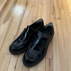Tony Bianco Corvette Black Hi Shine Loafers